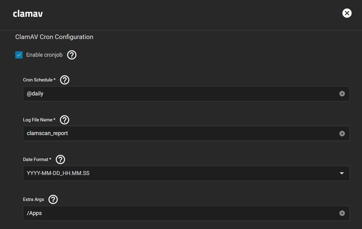 Cron Config